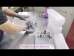 Серийное производство акриловых закругленных краев