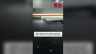 Как сделать резку акрила более эффективной и точной?#acrylic #cutting #machine #factory