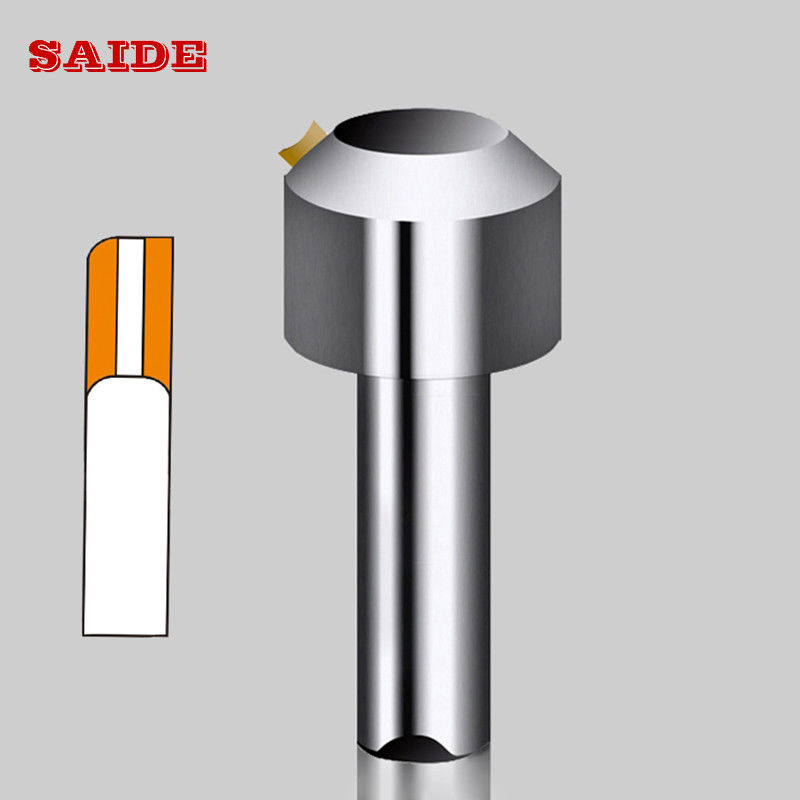 Фабрика поставки высококачественная акриловая режущая машина специальный Cnc однокристаллический алмазный чемодальный фрезерный инструмент для акрила / PS
