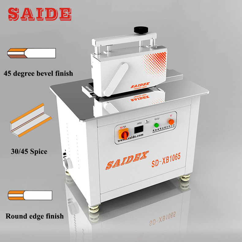 Китайская заводская поставка SAIDE SD-XB1065 Машины для обрезки акриловых материалов 60 градусов Автоматическая машина для разметки акриловых материалов