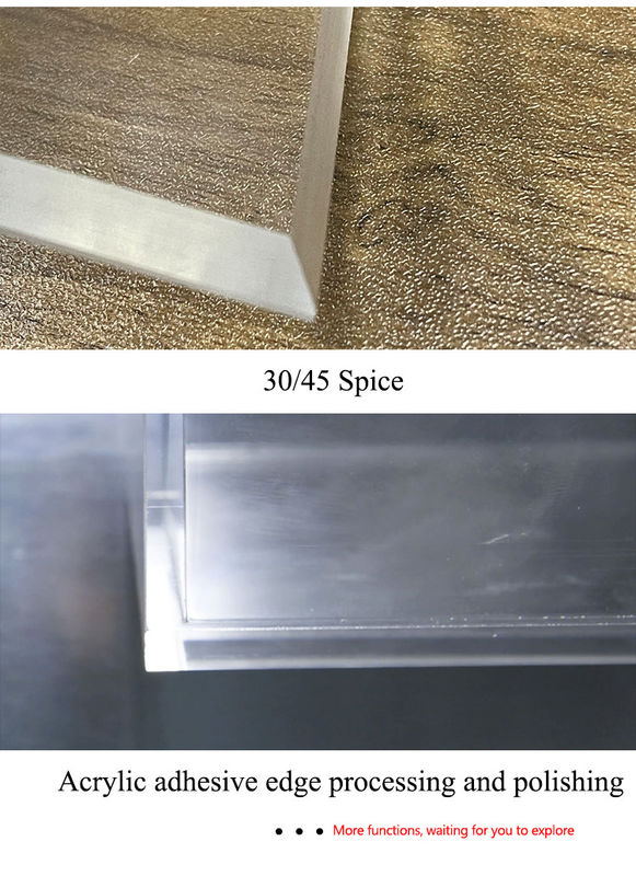 Практичный инструмент для фрезерования с ЧПУ, для резки акрила, промышленный инструмент для снятия фаски с ЧПУ для акрила, высокоскоростная резка