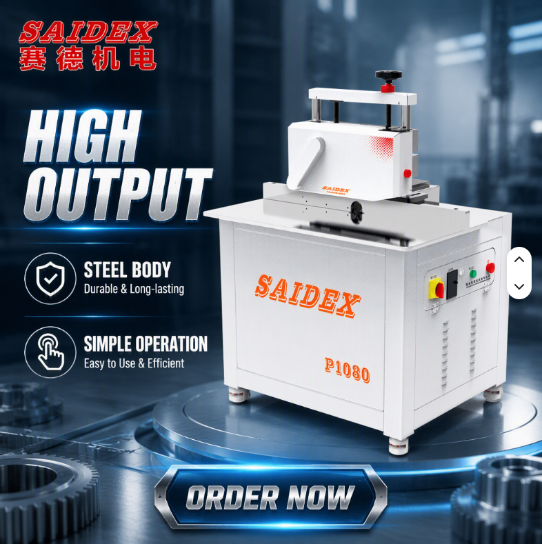 Саиде Китайская фабрика поставки Beveling Machine может резать акриловый R-угол Chamfering Machine для PMMA / PS / MS / PC