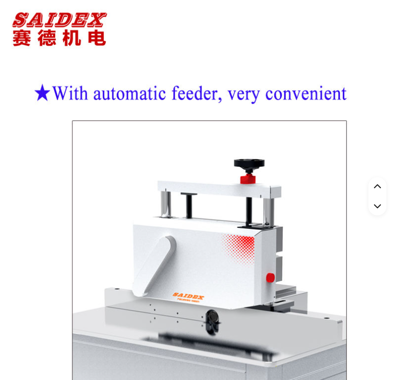 Саиде Китайская фабрика поставки Beveling Machine может резать акриловый R-угол Chamfering Machine для PMMA / PS / MS / PC