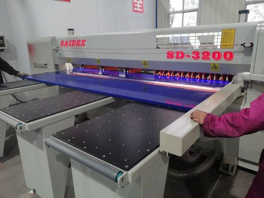 Акриловая пила с компьютерным управлением 6250x5735x1680 мм 2,2 кВт, программируемый логический контроллер, оборудование для обработки акрила